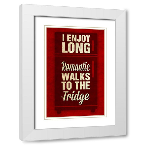Sorry For What I Said II White Modern Wood Framed Art Print with Double Matting by Studio, Sd Graphics