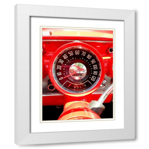 Drive By I White Modern Wood Framed Art Print with Double Matting by Bryant, Susan