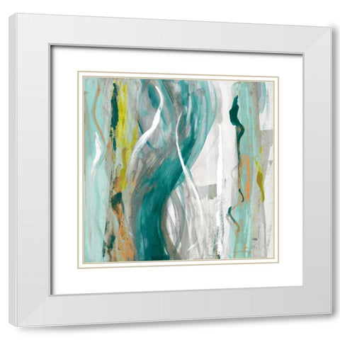 Coastal Bossa Nova I White Modern Wood Framed Art Print with Double Matting by Loreth, Lanie