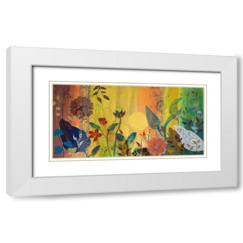 Daylight Has Spoken White Modern Wood Framed Art Print with Double Matting by Maria, Robin