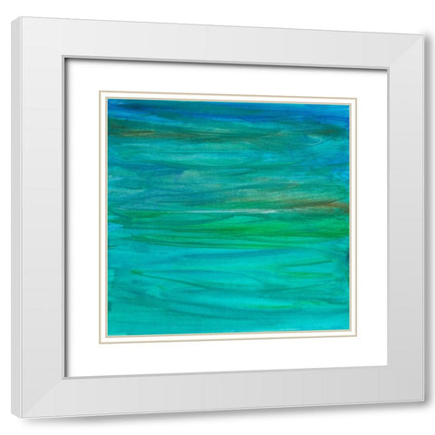 The Wind in your Sail White Modern Wood Framed Art Print with Double Matting by Maria, Robin