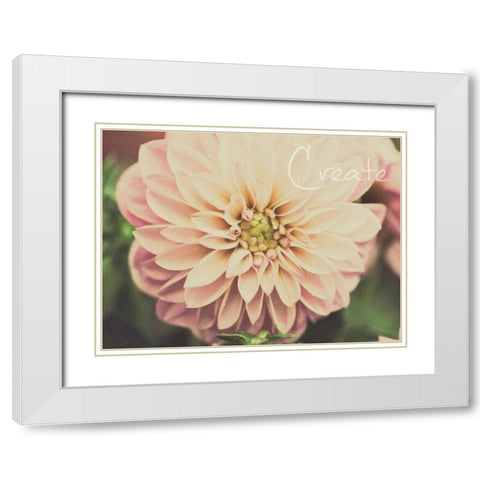 March Pink Filtered I White Modern Wood Framed Art Print with Double Matting by Bryant, Susan