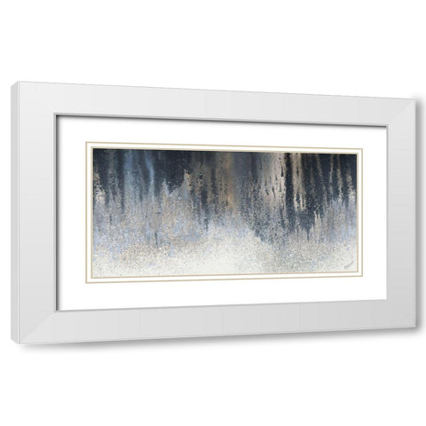 Summer Woods White Modern Wood Framed Art Print with Double Matting by Mercado, M.