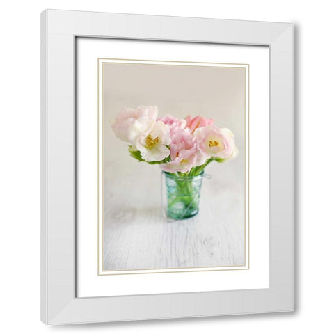 Another Casual Morning White Modern Wood Framed Art Print with Double Matting by Gardner, Sarah