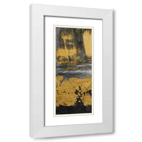 Edge of a Dream Panel I White Modern Wood Framed Art Print with Double Matting by Loreth, Lanie