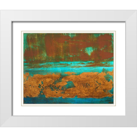 Edge of a Dream White Modern Wood Framed Art Print with Double Matting by Loreth, Lanie