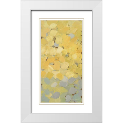 Bits of Life II White Modern Wood Framed Art Print with Double Matting by Loreth, Lanie