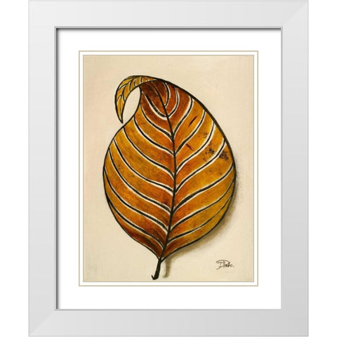 Simple and Interesting I White Modern Wood Framed Art Print with Double Matting by Pinto, Patricia