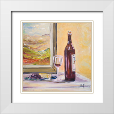 Thursday Afternoon I White Modern Wood Framed Art Print with Double Matting by DeRice, Julie