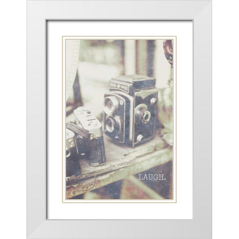 Capture The Moment I White Modern Wood Framed Art Print with Double Matting by Bryant, Susan