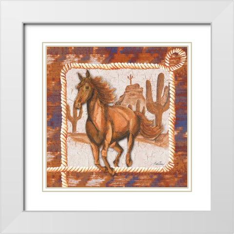 Western Art IV White Modern Wood Framed Art Print with Double Matting by Ritter, Gina