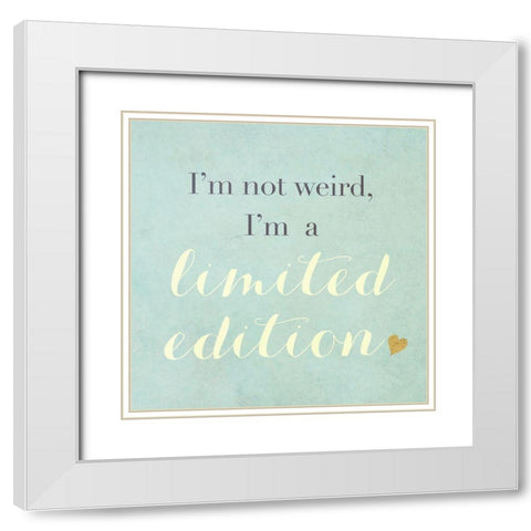 Snark Fest Square I White Modern Wood Framed Art Print with Double Matting by SD Graphics Studio