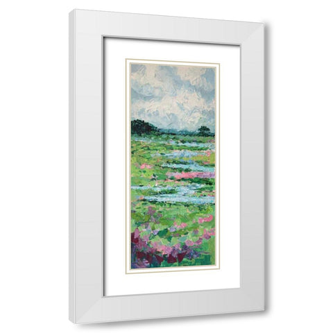 Marsh Romance I White Modern Wood Framed Art Print with Double Matting by Coolick, Ann Marie
