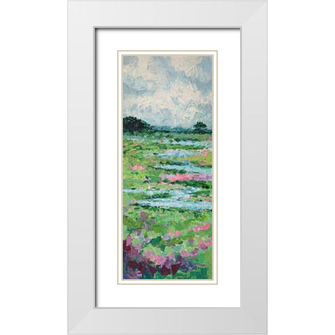 Marsh Romance I White Modern Wood Framed Art Print with Double Matting by Coolick, Ann Marie