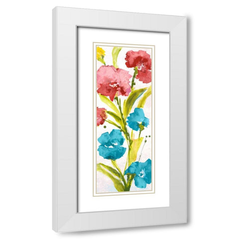 Povat Multicolor I White Modern Wood Framed Art Print with Double Matting by Loreth, Lanie