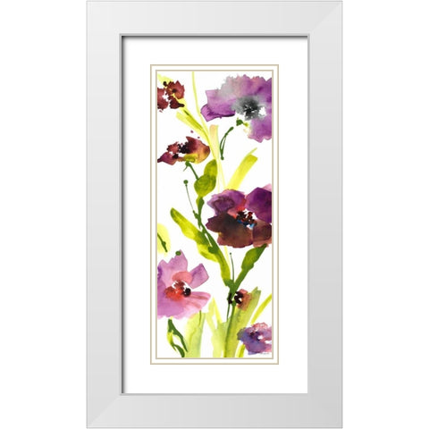 Violet le Povat II White Modern Wood Framed Art Print with Double Matting by Loreth, Lanie