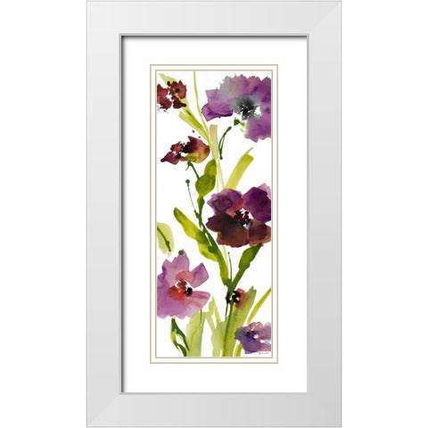 Violet le Povat II White Modern Wood Framed Art Print with Double Matting by Loreth, Lanie