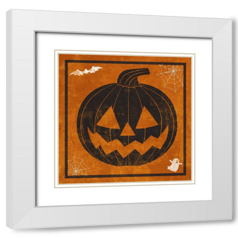Hallows Eve I White Modern Wood Framed Art Print with Double Matting by Studio, Sd Graphics