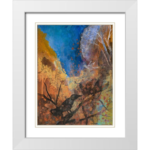 The Guide White Modern Wood Framed Art Print with Double Matting by Maria, Robin