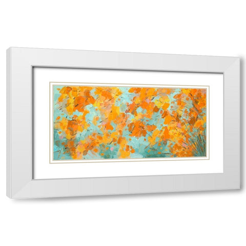 South Inge Maple White Modern Wood Framed Art Print with Double Matting by Coolick, Ann Marie