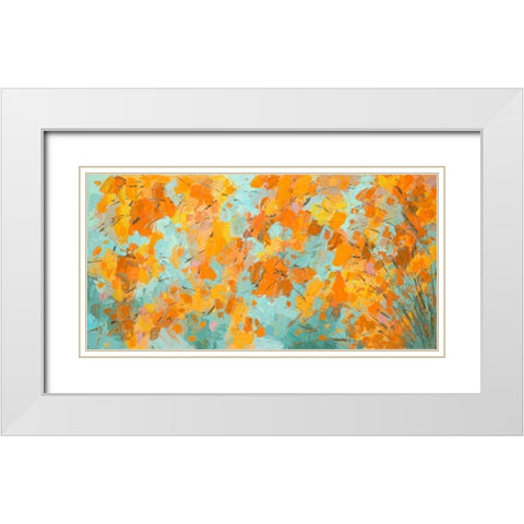 South Inge Maple White Modern Wood Framed Art Print with Double Matting by Coolick, Ann Marie