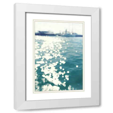 North Eastern Coastal II White Modern Wood Framed Art Print with Double Matting by Gardner, Sarah