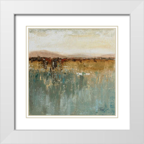 Antique Contemporary I White Modern Wood Framed Art Print with Double Matting by Pinto, Patricia