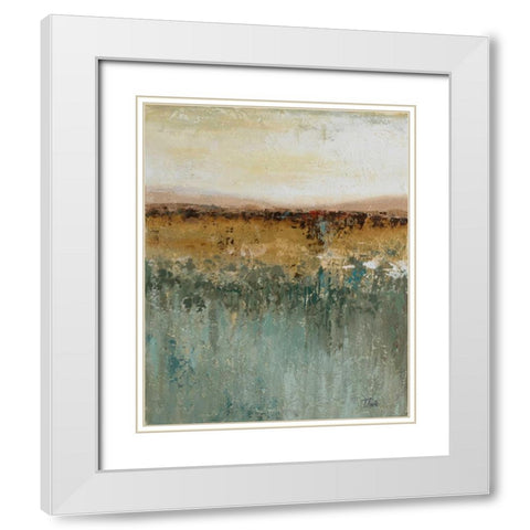 Antique Contemporary II White Modern Wood Framed Art Print with Double Matting by Pinto, Patricia