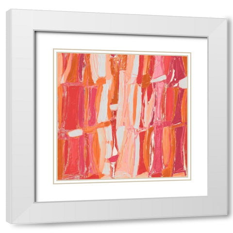 Magnet White Modern Wood Framed Art Print with Double Matting by Coolick, Ann Marie