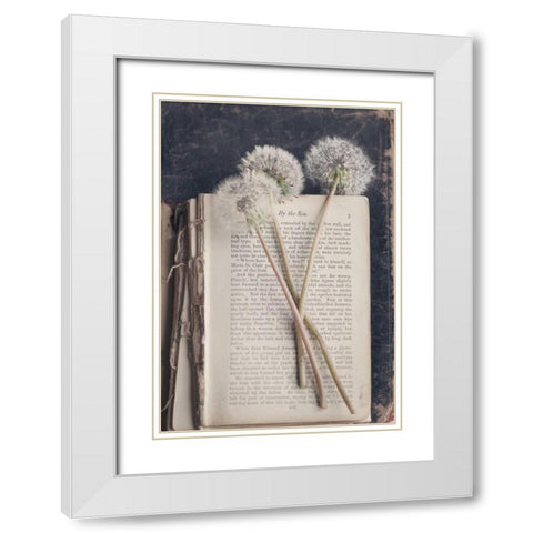 By The Sea (Book) White Modern Wood Framed Art Print with Double Matting by Gardner, Sarah