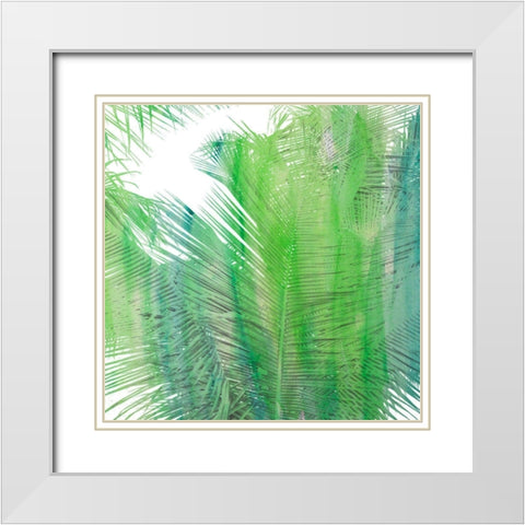 The Tropical Life II White Modern Wood Framed Art Print with Double Matting by Bryant, Susan