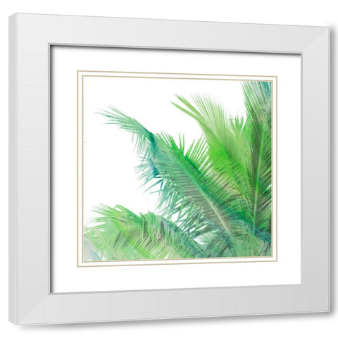 The Tropical Life I White Modern Wood Framed Art Print with Double Matting by Bryant, Susan