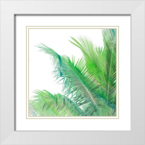 The Tropical Life I White Modern Wood Framed Art Print with Double Matting by Bryant, Susan