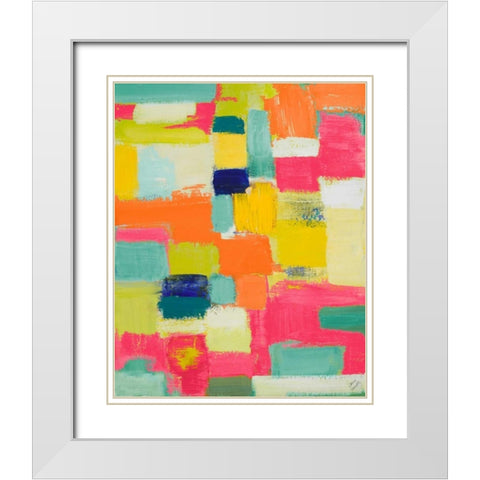 Bright Gila Springs White Modern Wood Framed Art Print with Double Matting by Loreth, Lanie