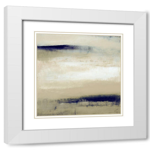Night Comes Through II White Modern Wood Framed Art Print with Double Matting by Loreth, Lanie
