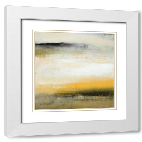 Sun Shines Through II White Modern Wood Framed Art Print with Double Matting by Loreth, Lanie