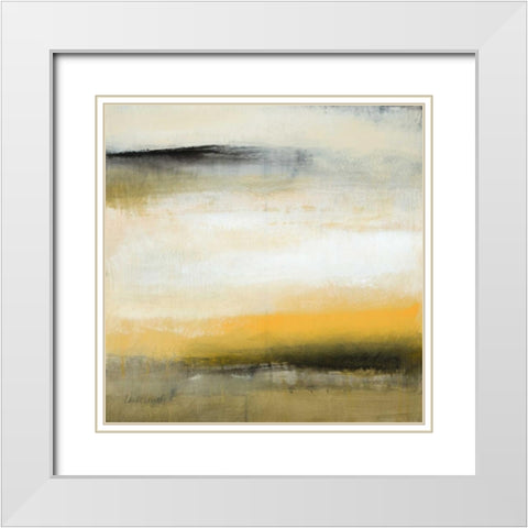 Sun Shines Through II White Modern Wood Framed Art Print with Double Matting by Loreth, Lanie