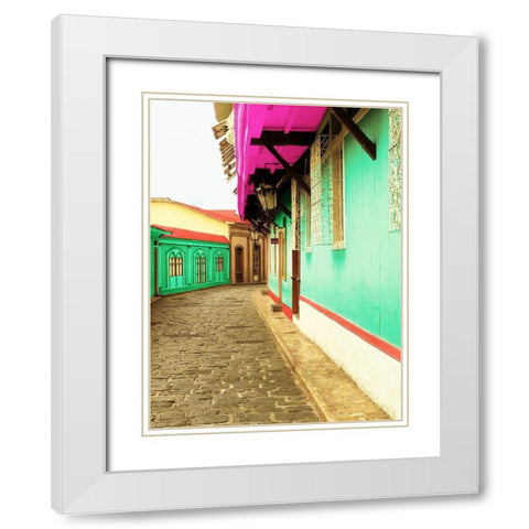 Island Trips White Modern Wood Framed Art Print with Double Matting by Coppel, Anna