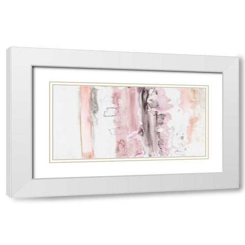 A New Day White Modern Wood Framed Art Print with Double Matting by James, Nola