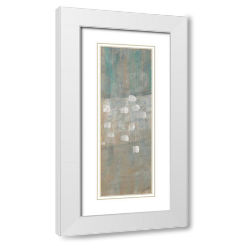 Rainy Days I White Modern Wood Framed Art Print with Double Matting by Pattinian, Merri
