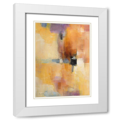 Sunny Storm I White Modern Wood Framed Art Print with Double Matting by Loreth, Lanie