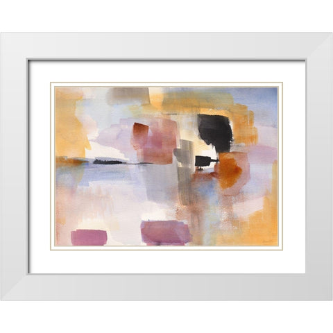 Reflective Wonder White Modern Wood Framed Art Print with Double Matting by Loreth, Lanie