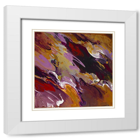 Windswept Wonder White Modern Wood Framed Art Print with Double Matting by Loreth, Lanie