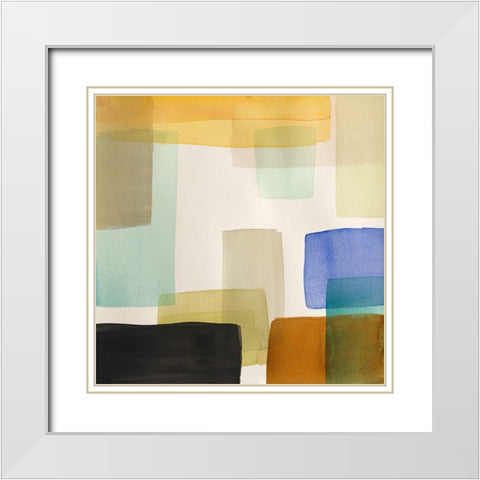 Beyond Dawn I White Modern Wood Framed Art Print with Double Matting by Loreth, Lanie