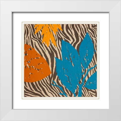 Wild Animal White Modern Wood Framed Art Print with Double Matting by Loreth, Lanie