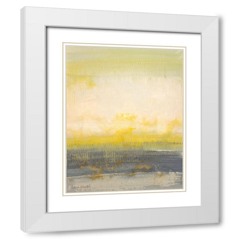 English Summer White Modern Wood Framed Art Print with Double Matting by Loreth, Lanie