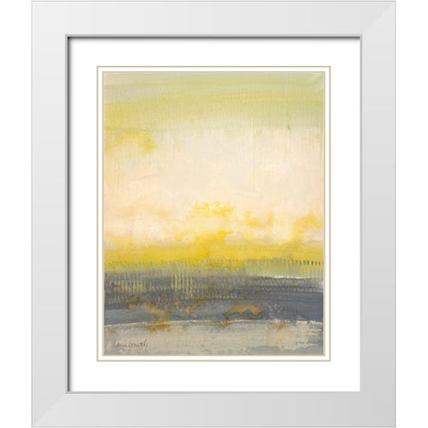 English Summer White Modern Wood Framed Art Print with Double Matting by Loreth, Lanie