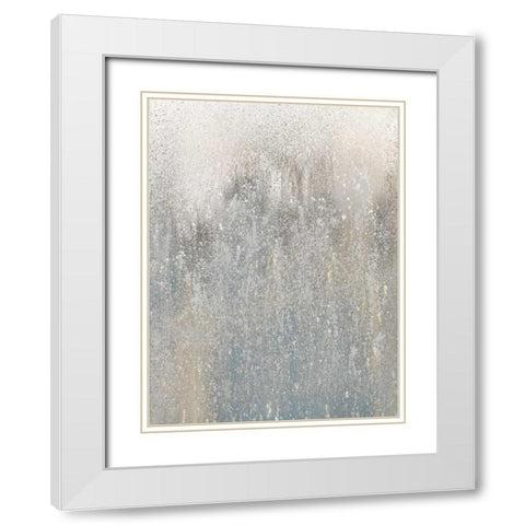 Soaring Dawn White Modern Wood Framed Art Print with Double Matting by Mercado, M.