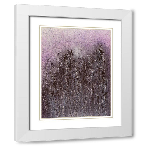 Soaring High White Modern Wood Framed Art Print with Double Matting by Mercado, M.