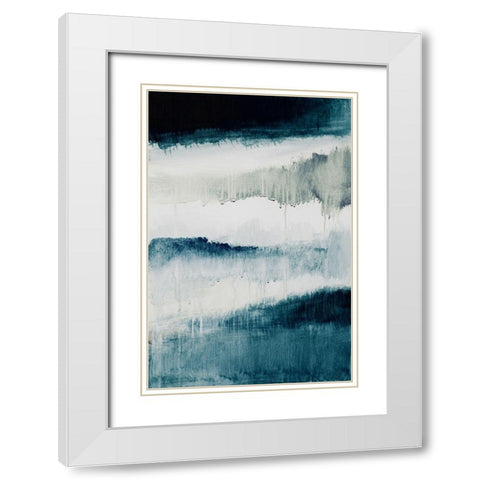 Lower Altitude 1 White Modern Wood Framed Art Print with Double Matting by Loreth, Lanie
